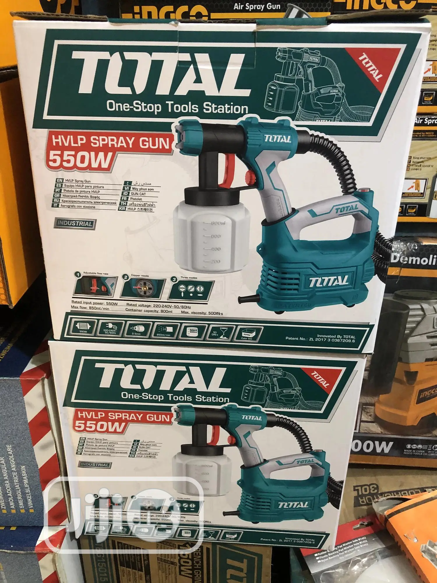 Total Plug and Spray/ Spraying Machine 550W