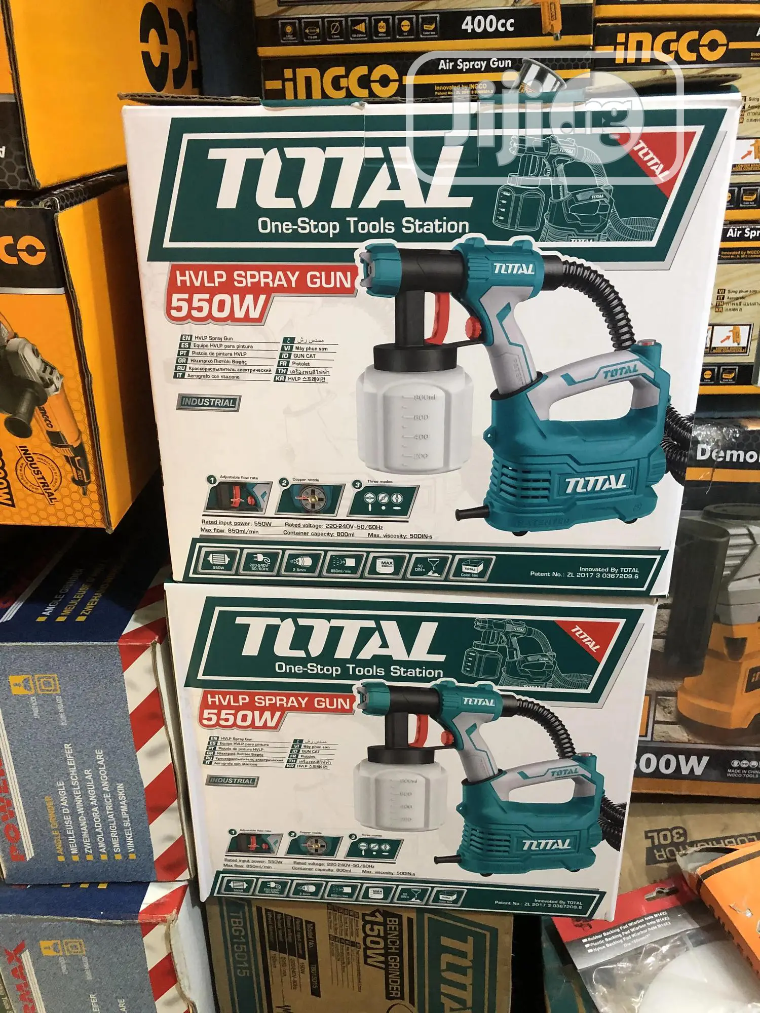 Total Plug and Spray/ Spraying Machine 550W