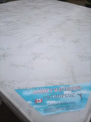 USA 5by7 Spring Hybrid Mattress White