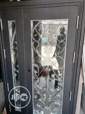 Stainless Flowers Door