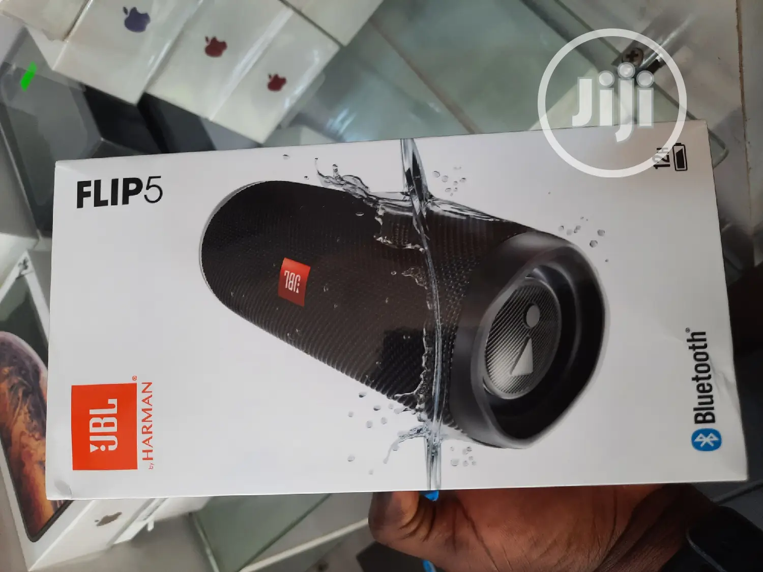 JBL Flip 5 Waterproof Bluetooth Speaker.