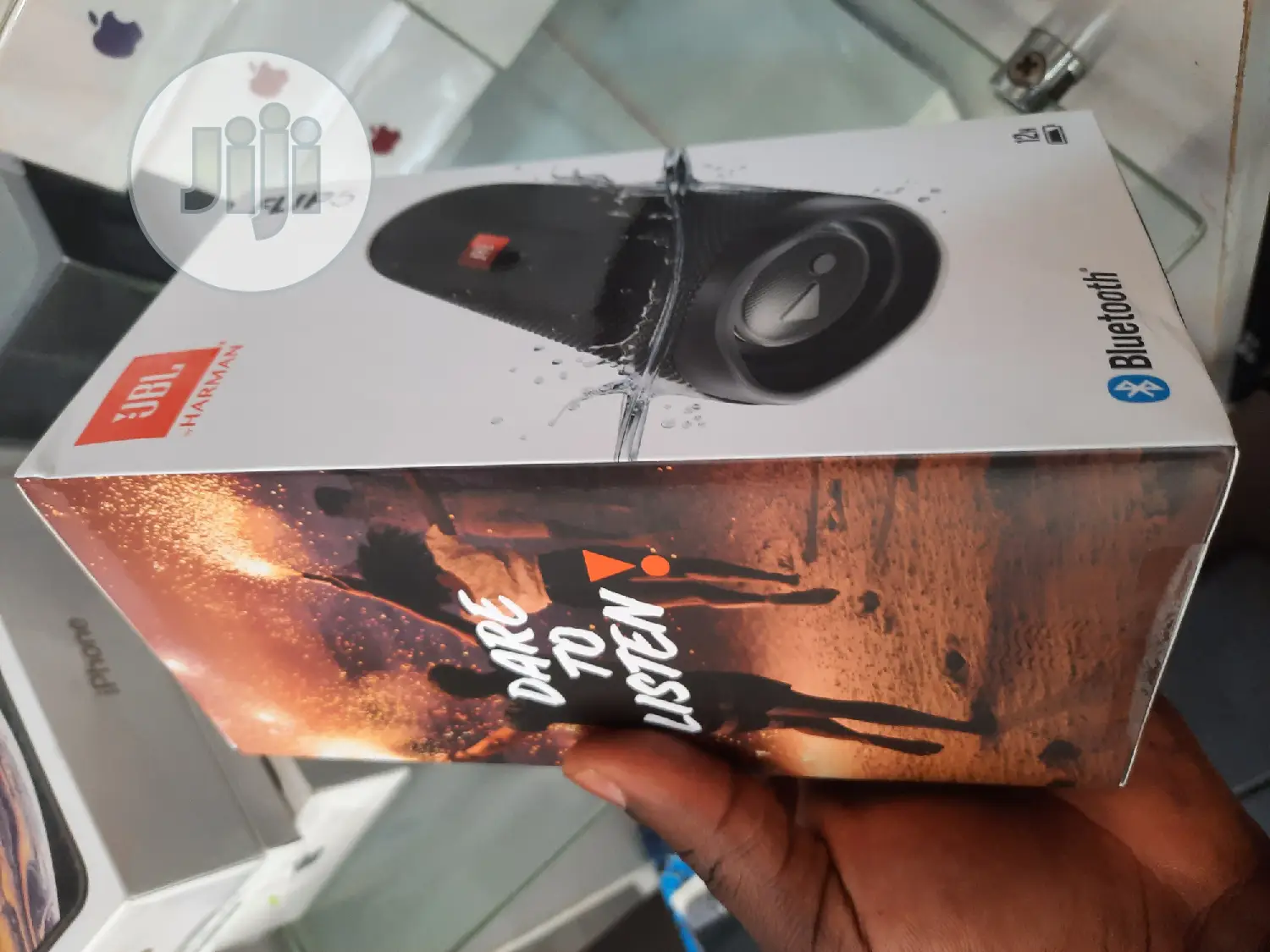 JBL Flip 5 Waterproof Bluetooth Speaker.