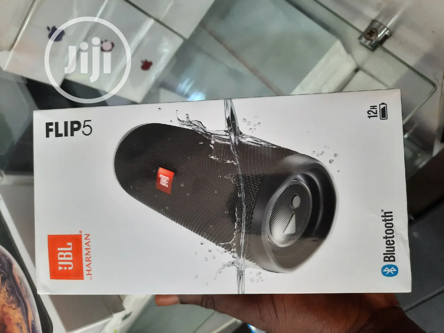 JBL Flip 5 Waterproof Bluetooth Speaker.