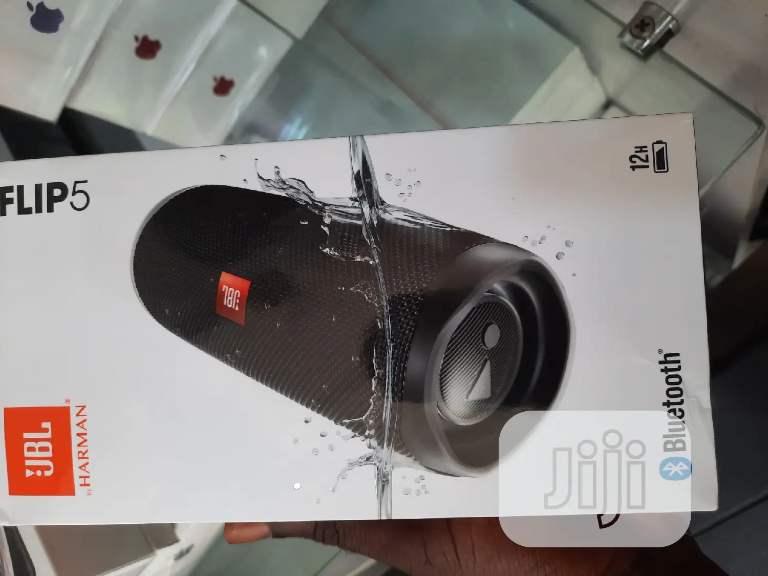 JBL Flip 5 Waterproof Bluetooth Speaker.