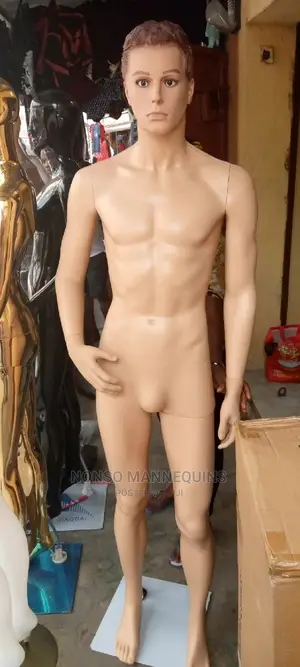 Plastic Handsome Male Mannequin