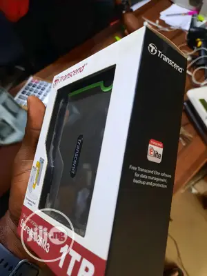New Transcend Portable Hard Drive Storejet 25M3, 1TB