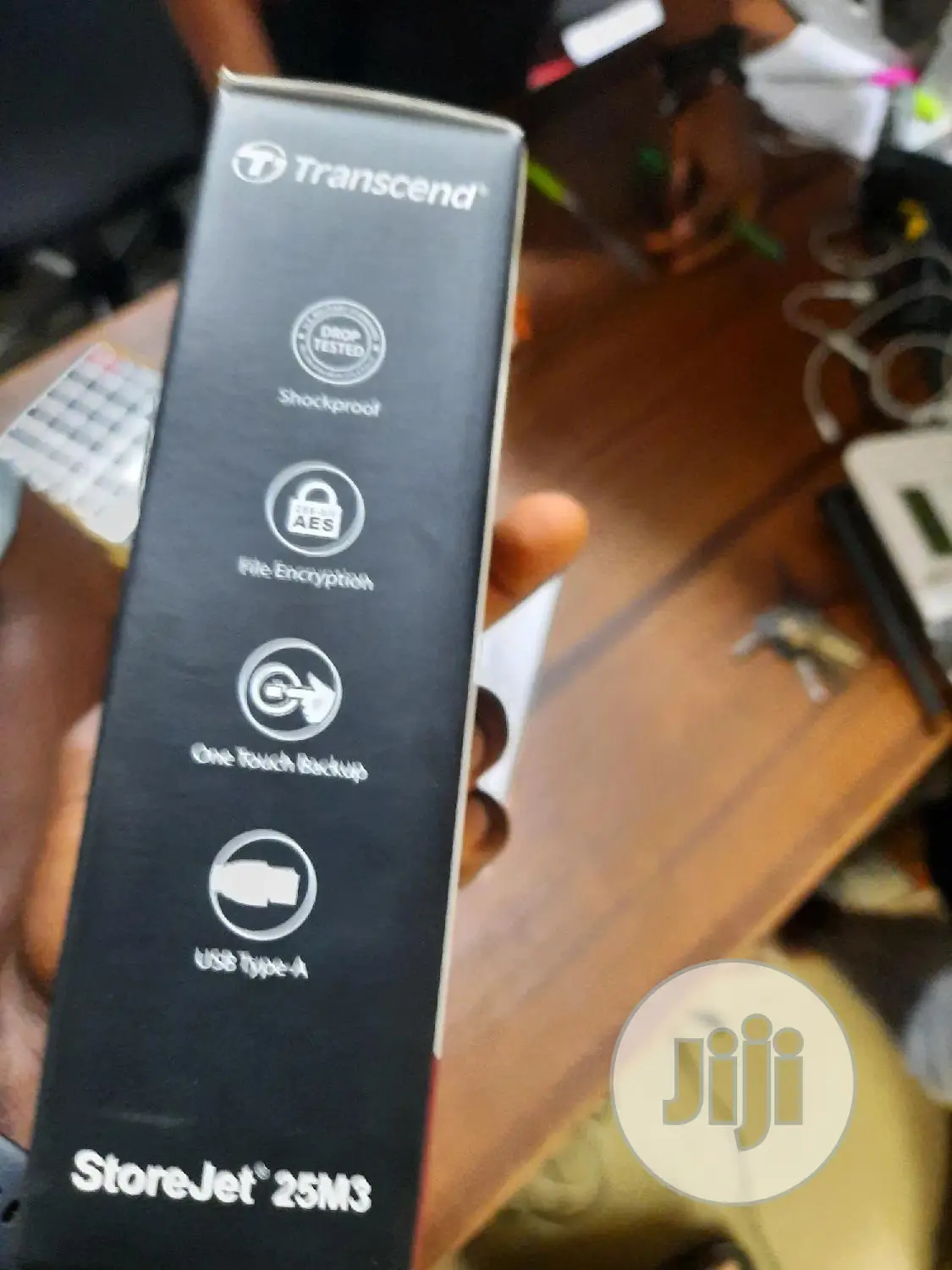 New Transcend Portable Hard Drive Storejet 25M3, 1TB