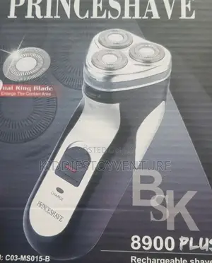 Men's Hair Barbing Rechargeable Shaver and Smoother