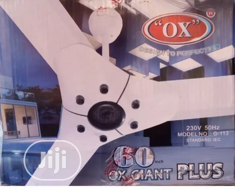 Ox Plus Giant 60" Ceiling Fan