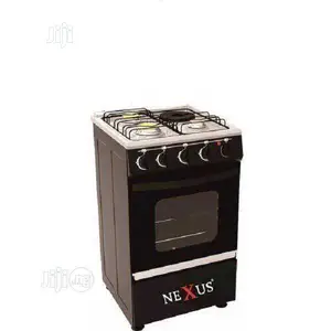 Nexus 3 Burner +1 Electric Standing Gas Cooker