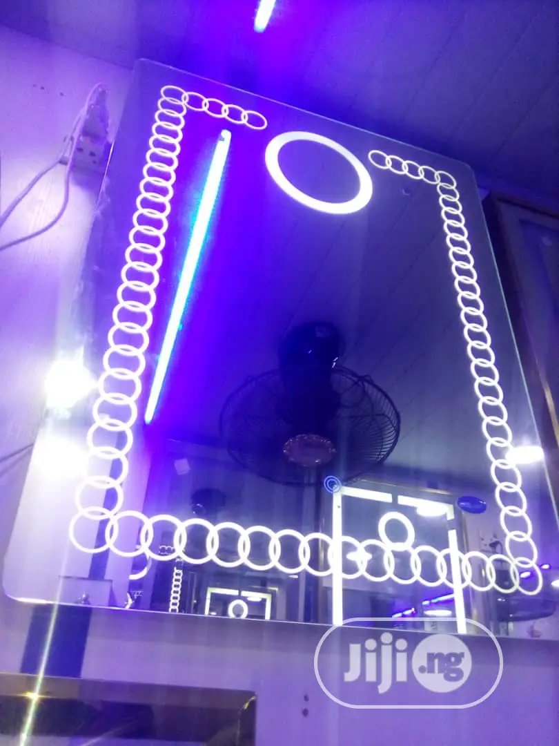 Mirror With LED Light