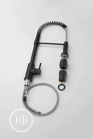 Spring Mixer Tap (Black)