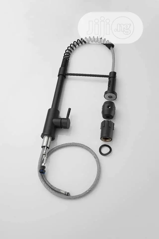 Spring Mixer Tap (Black)
