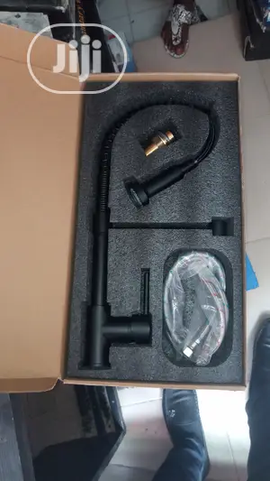 Spring Mixer Tap (Black)