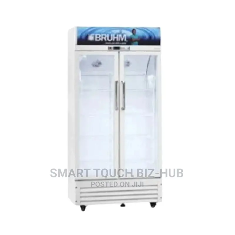 Bruhm Beverage Cooler Double Door 391l- BFV-409sd