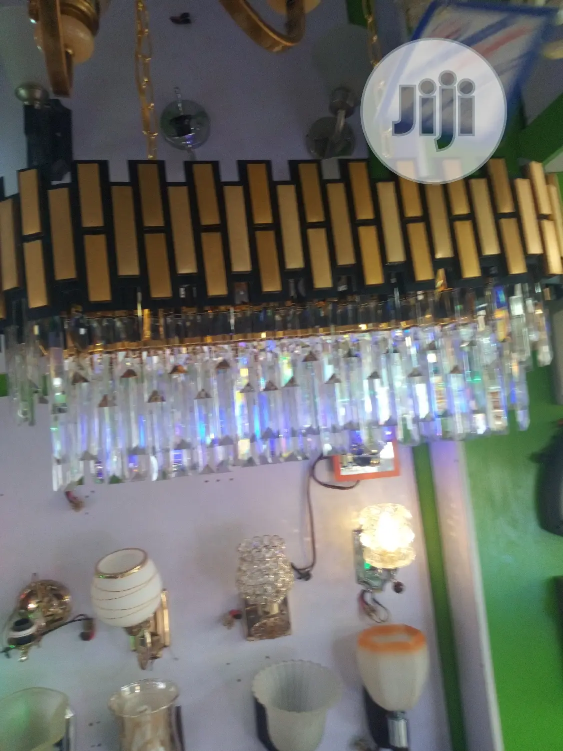 Quality Chandeliers With Led and 2 Different Colourd