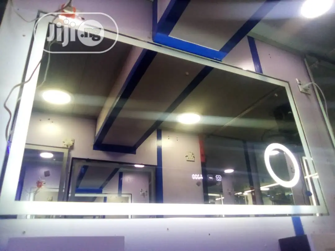 Long LED Mirror With Light