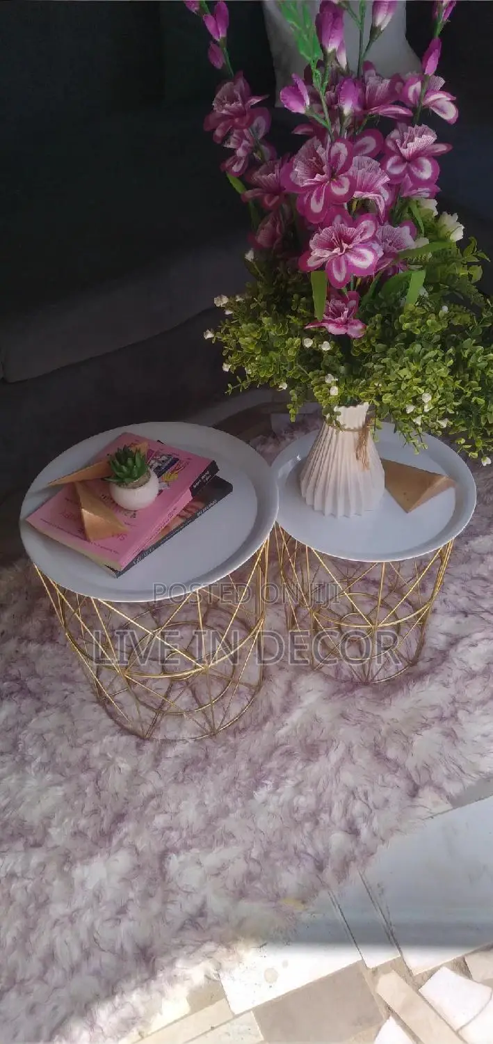 Storage Side Stools With Tray Top