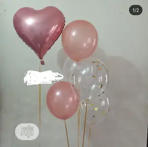 Red Heart Balloons