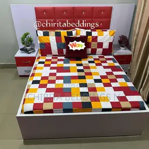 Bedsheet and 4 Pillowcases(6x6)