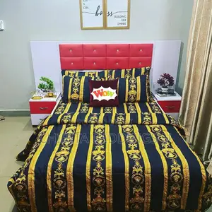 Bedsheet and 4 Pillowcases(6x6)