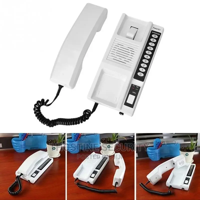 Wireless Intercom Phone Battery Powered