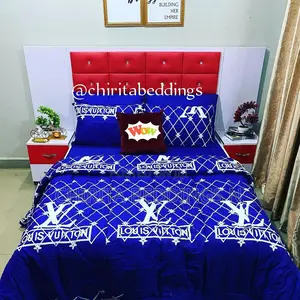 Designer's Bedspread and Duvet + 4 Pillowcases