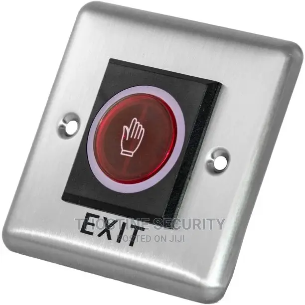 No Touch Exit Button