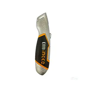 Ingco Retractable Utility Knife - 5 Extra Blades