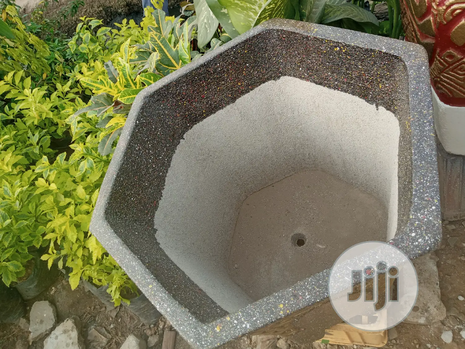 Flower Pot Concrete Design