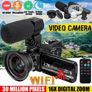 Night Vision Digital Wi-Fi HD DV External Microphone Camera