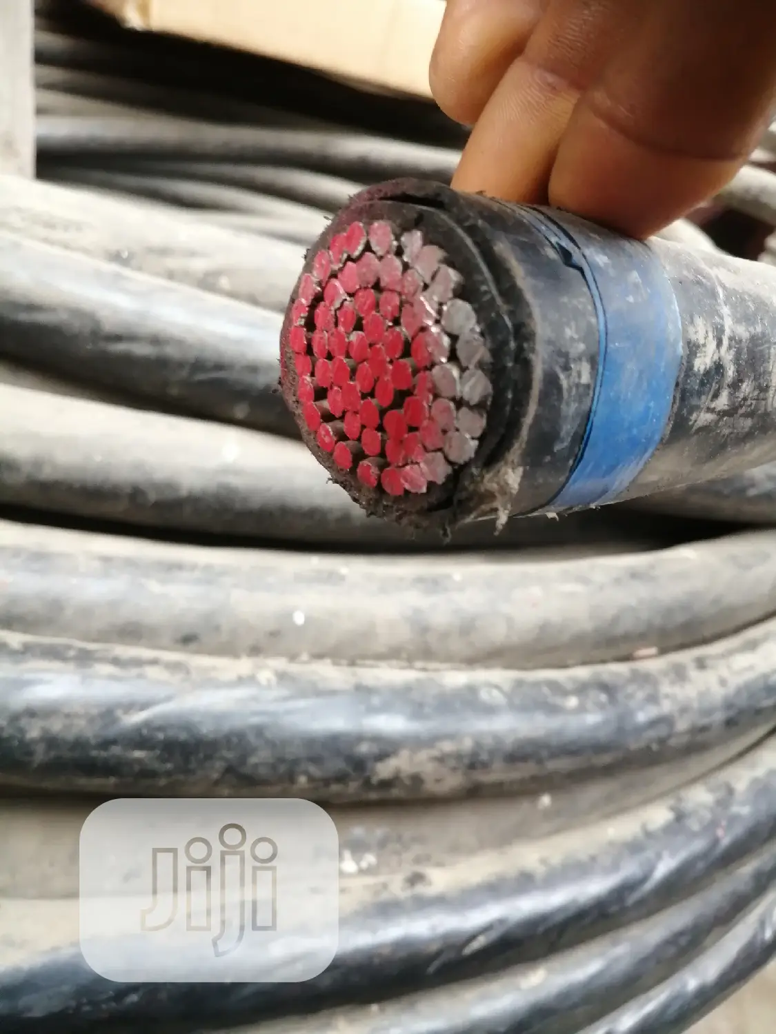 500mm Single Core PVC Non Armored Aluminium Cable