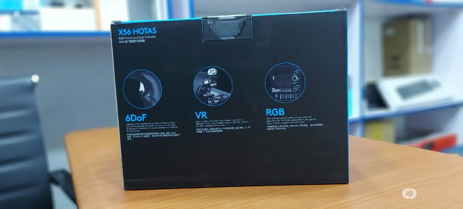 Logitech G X56 H.O.T.A.S. RGB Throttle Stick Simulation