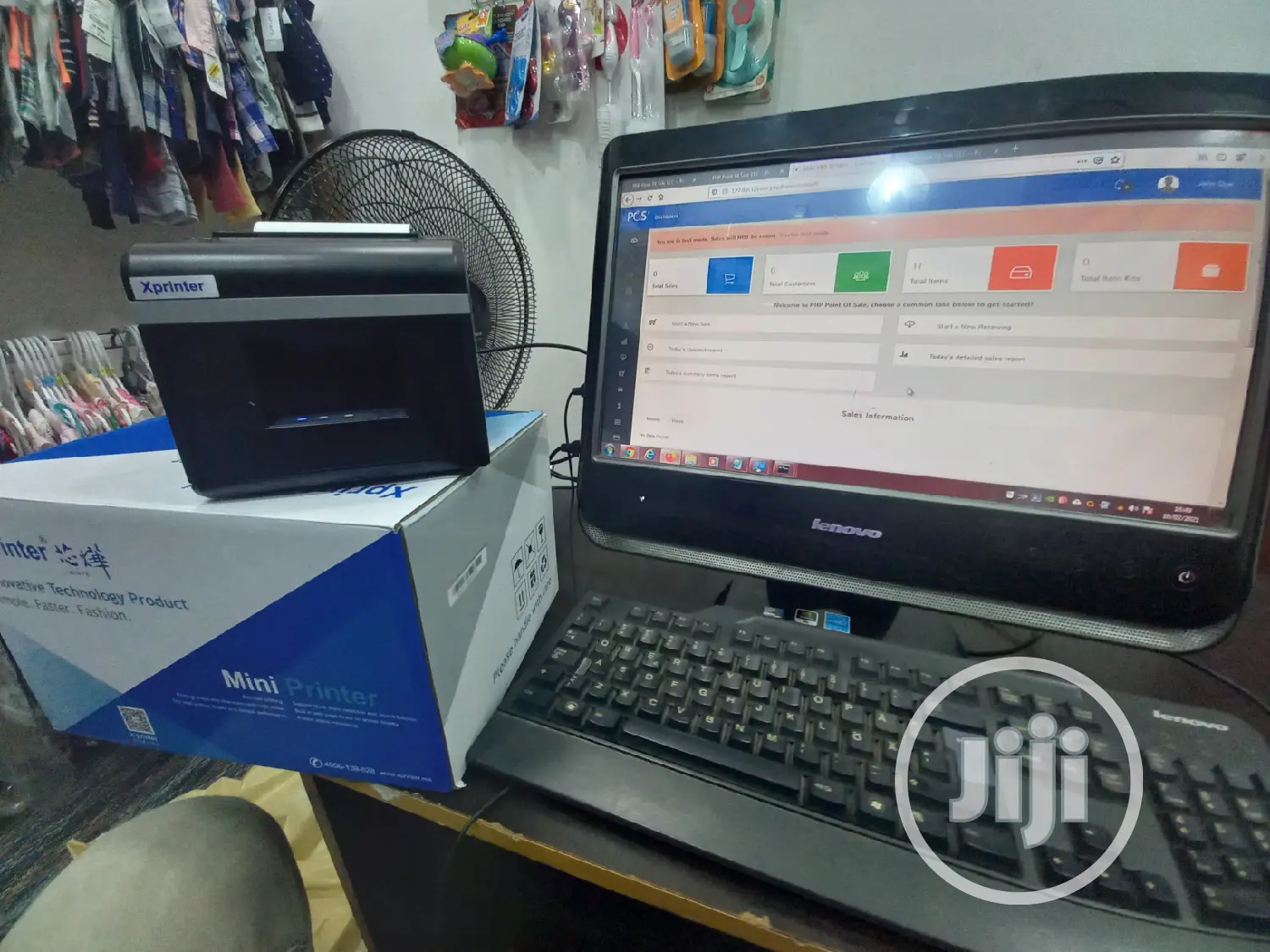 Computer Retail Sales Point Software for Supermarkets