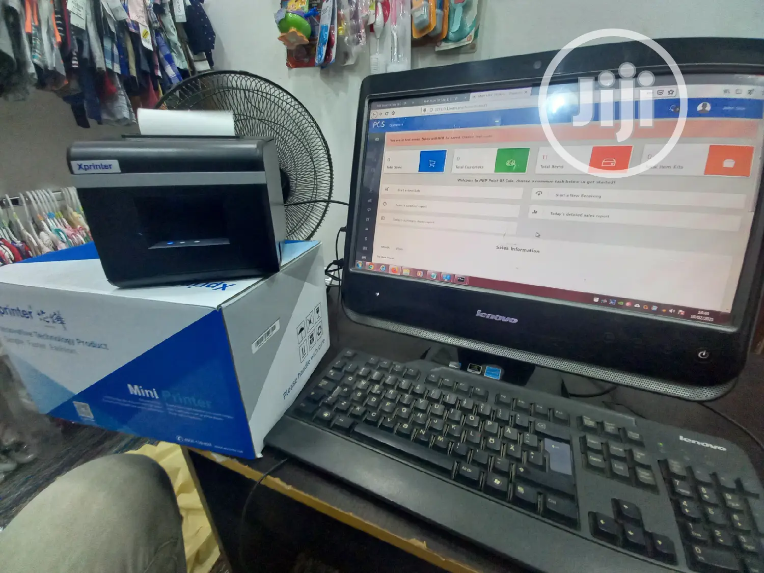 Computer Retail Sales Point Software for Business