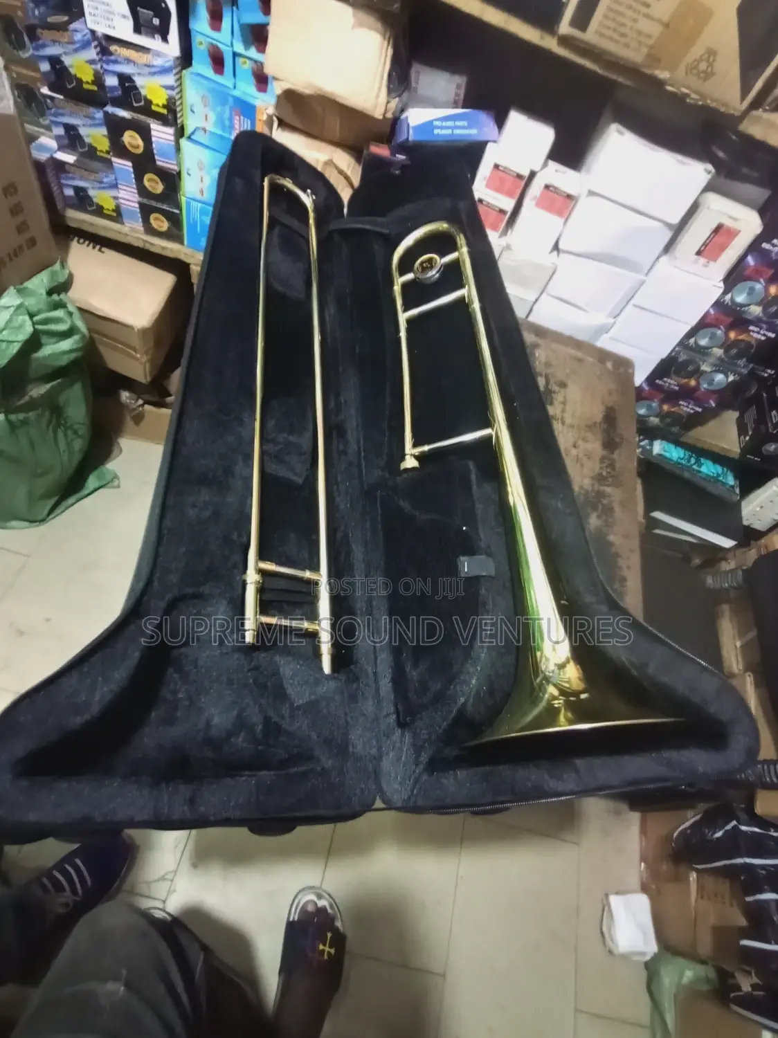 Quality Yamaha Gold Trombone