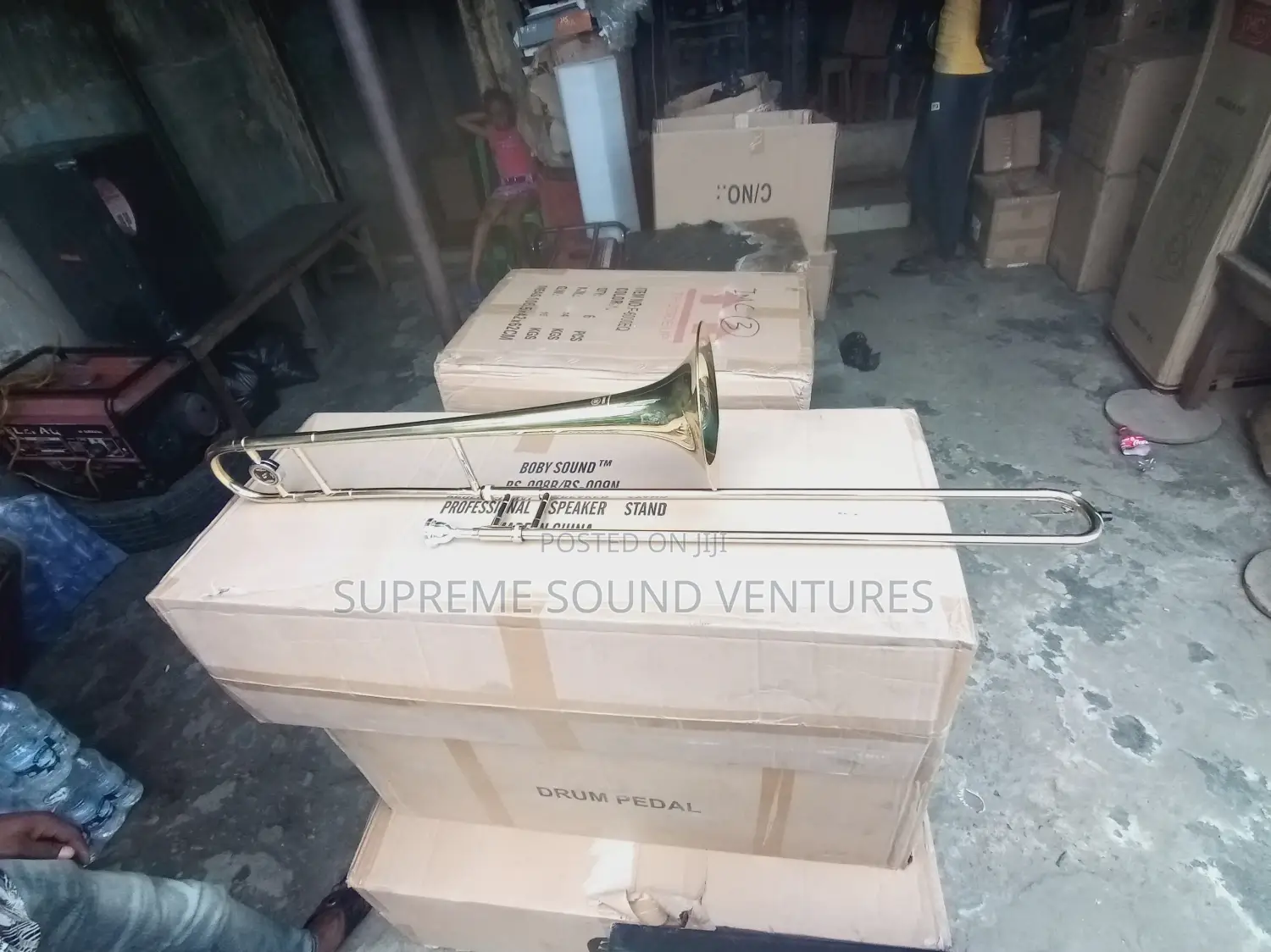 Quality Yamaha Gold Trombone