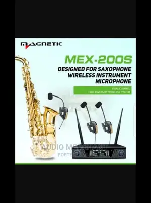 Dual Magnetic Saxophone Microphone