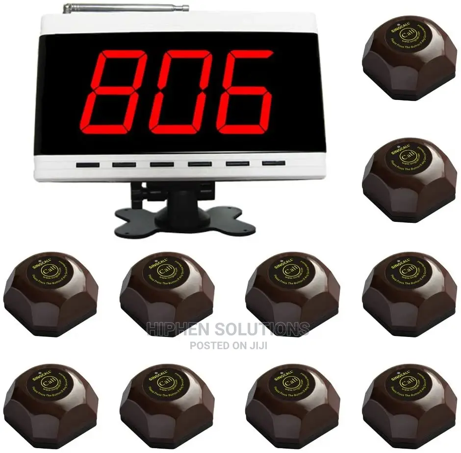Wireless Waiter Calling System