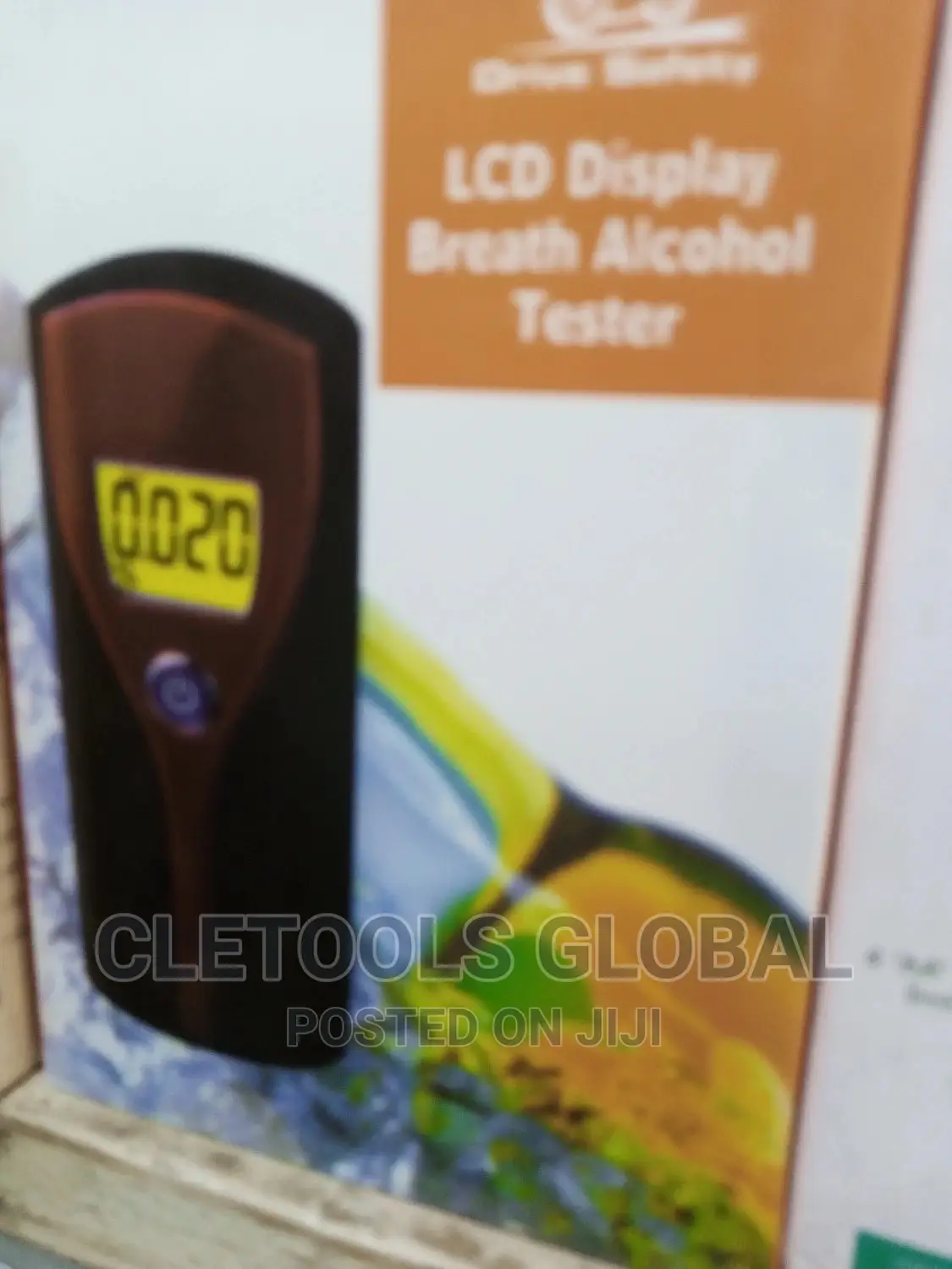 Lcd Display Breath Alcohol Detector