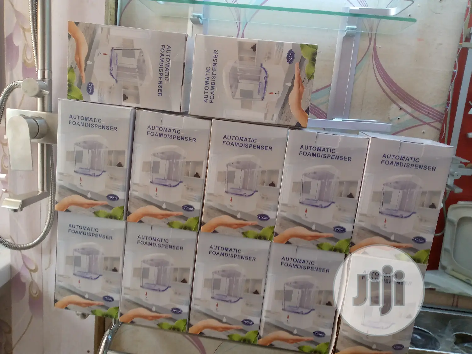Automatic Censor Sanitizer and Soap Dispenser