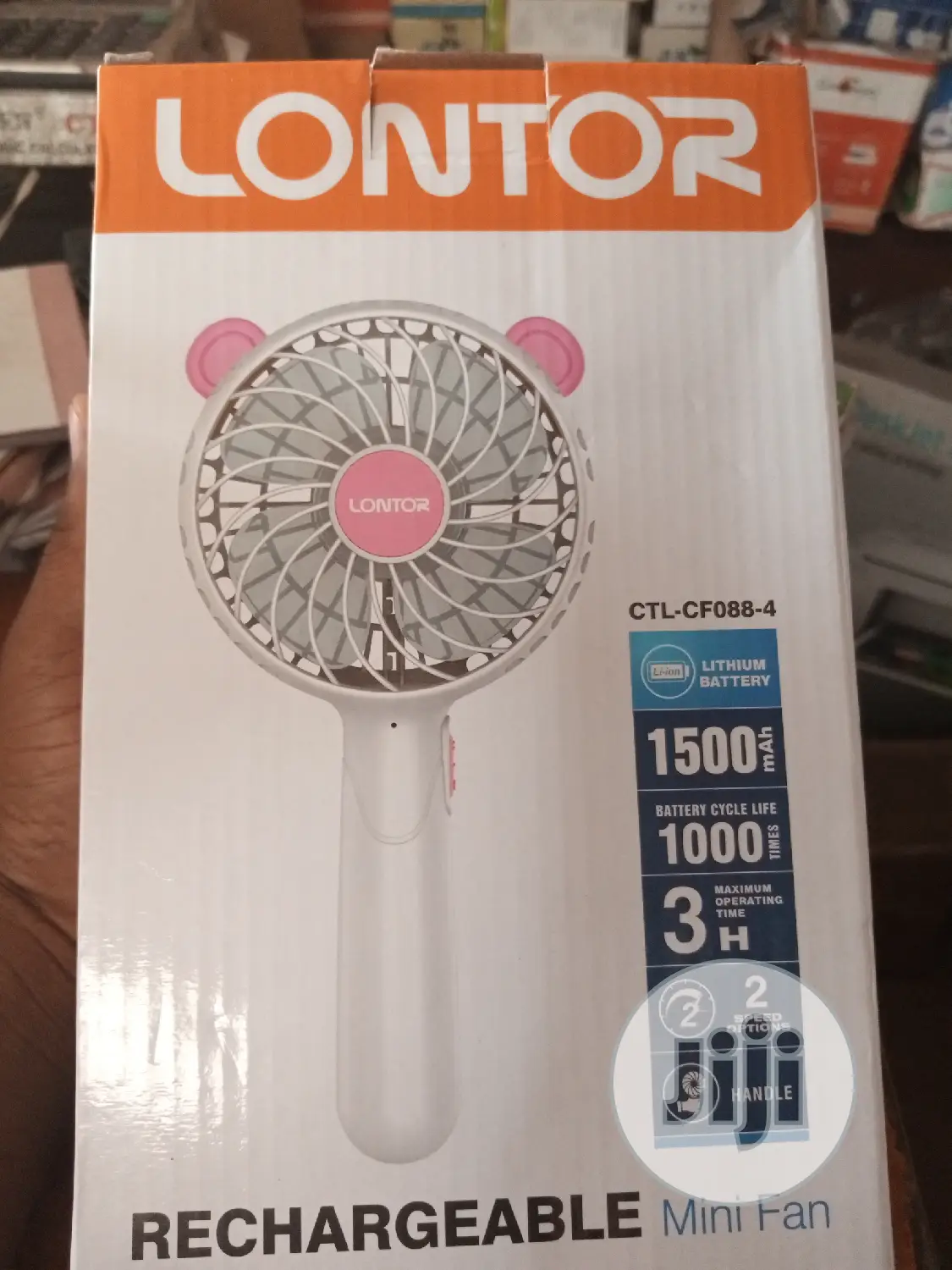 Rechargeable Lontor Mini Hand Fan