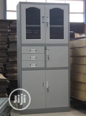 Full Heights Cupboard With Drawers and Safe