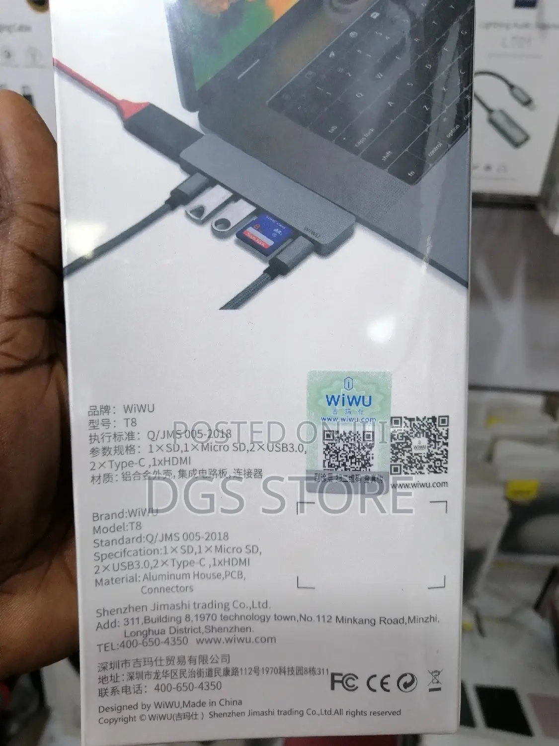 Wiwu Usb Type C 7 in 1 Hubs