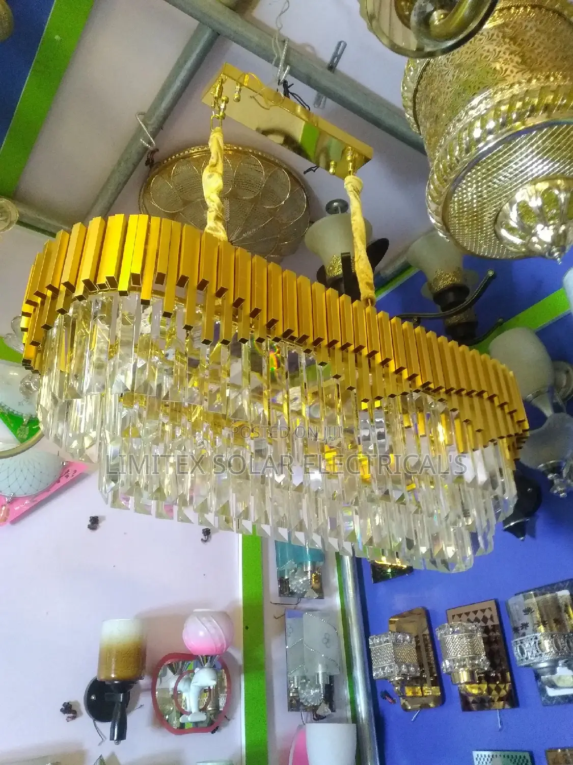 Unique Crystal Chandelier