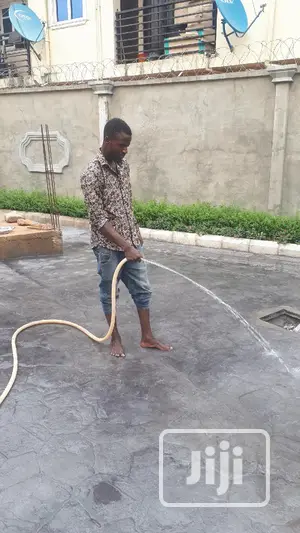 Random Stone Pattern Stamp Concrete