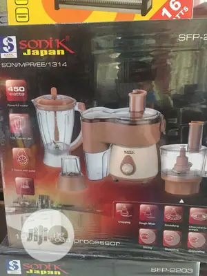 10 in 1 Sonik Food Processor