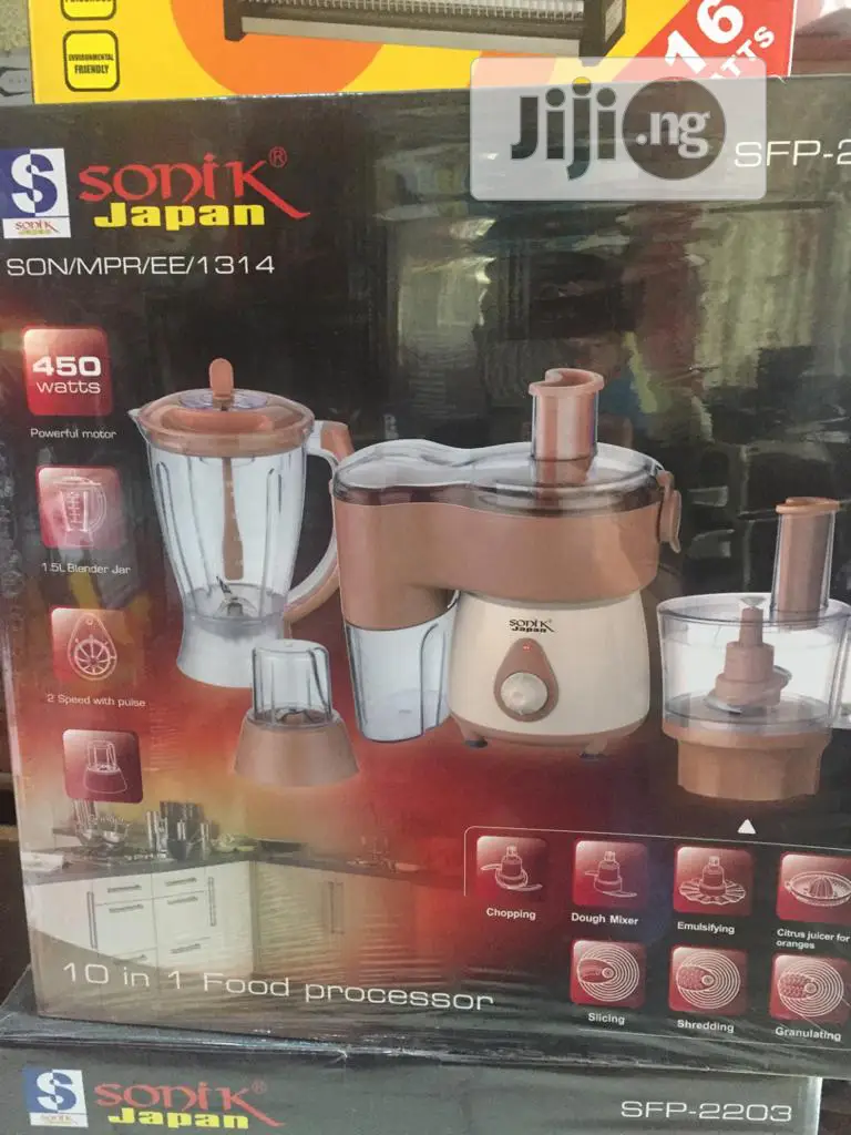 10 in 1 Sonik Food Processor