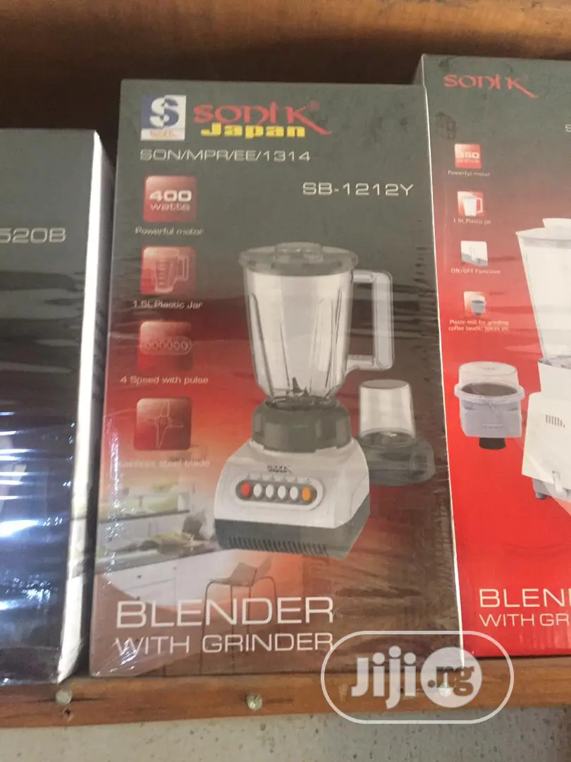 Sonik Power Blender With Grinder