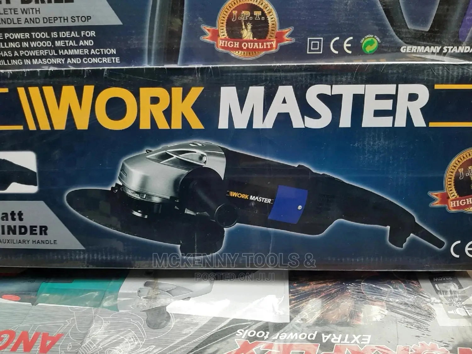 9" Work Master Angle Grinder 2600w